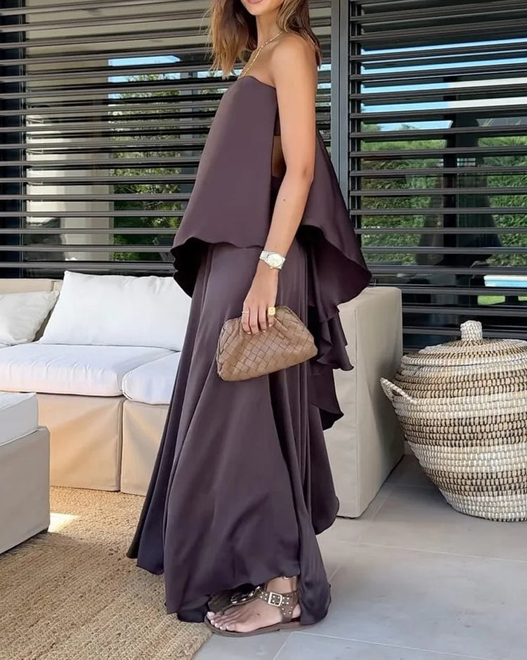 ALBA | LAYERED SKIRT SET