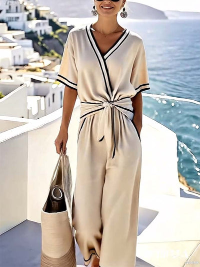 Sofia™ | Effortless Wrap Jumpsuit