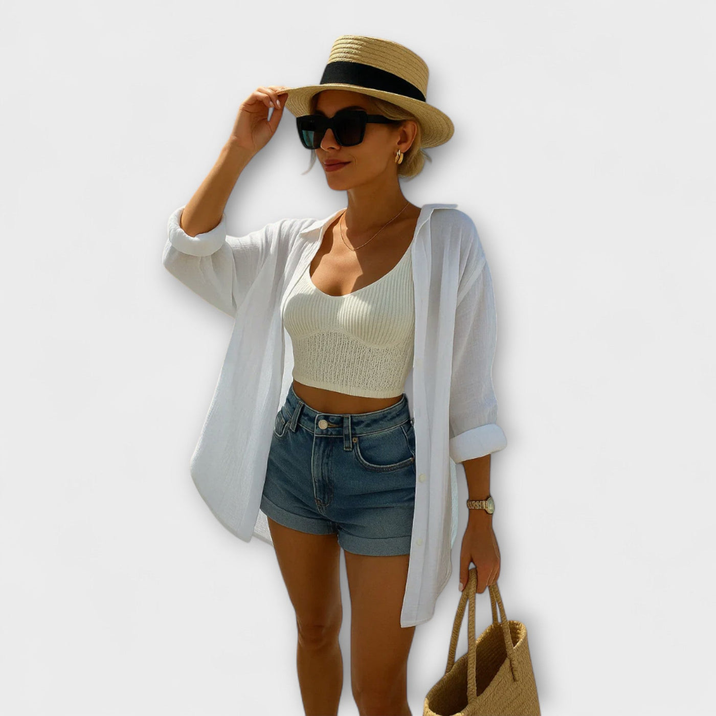 Annemiek - Ibiza Style Casual Blouse
