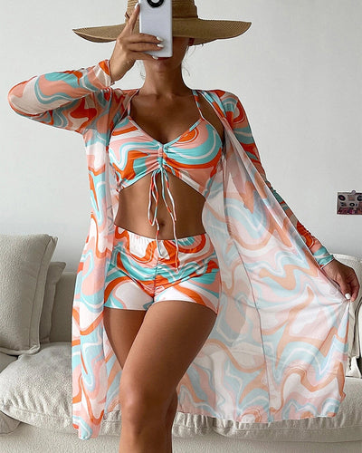 Amahle® | 3-Piece Printed Bikini Set