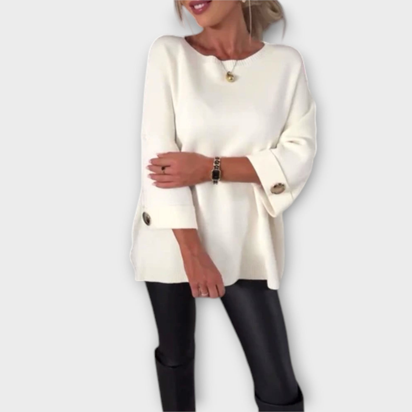 Elegant Sweater Blouse