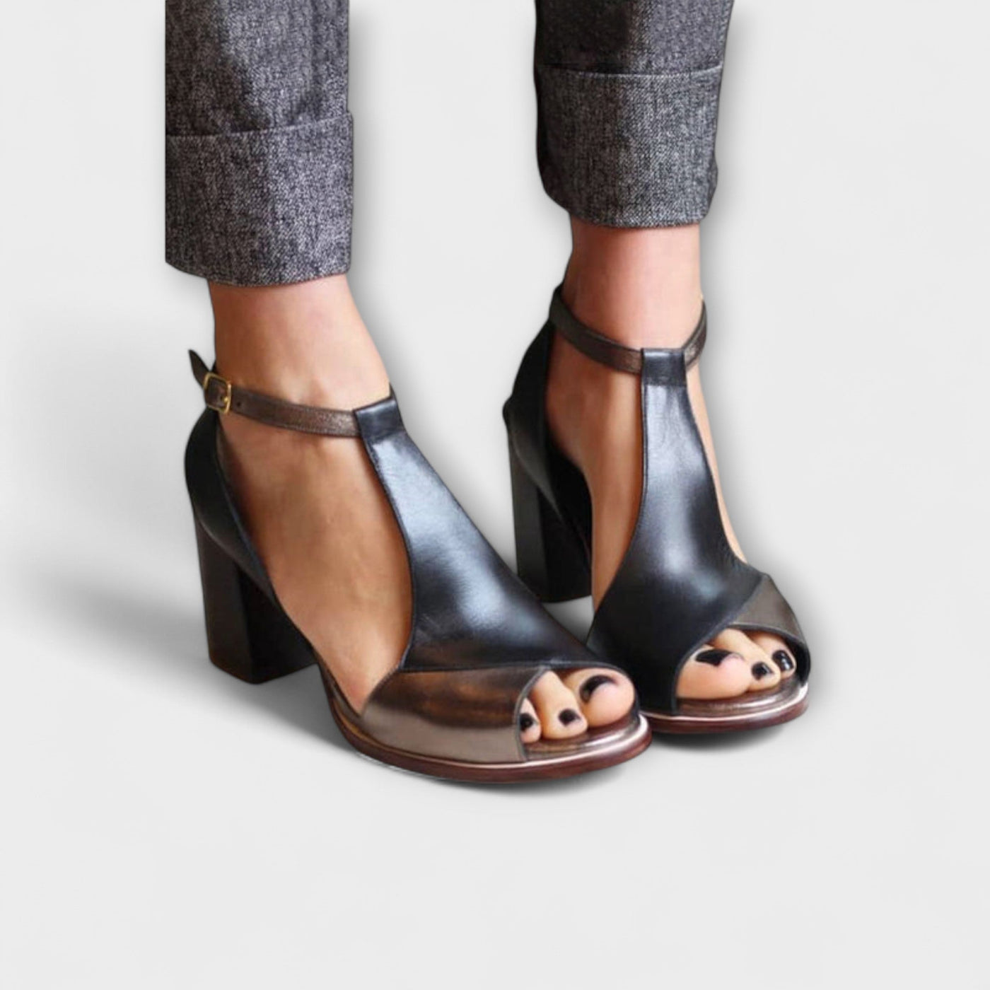 Nadaria – T-Strap Style with Comfort