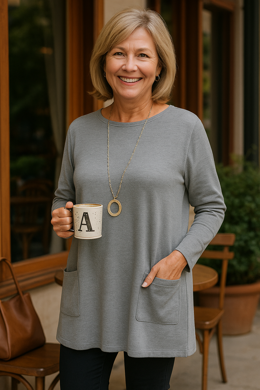 Isola | Everyday Tunic – Effortless Elegance with Practical Pockets