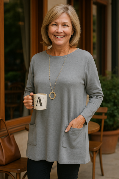 Isola | Everyday Tunic – Effortless Elegance with Practical Pockets