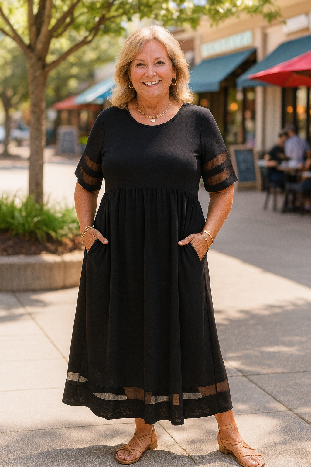Alurea | Elegant Maxi Dress – Timeless Comfort, Effortless Confidence