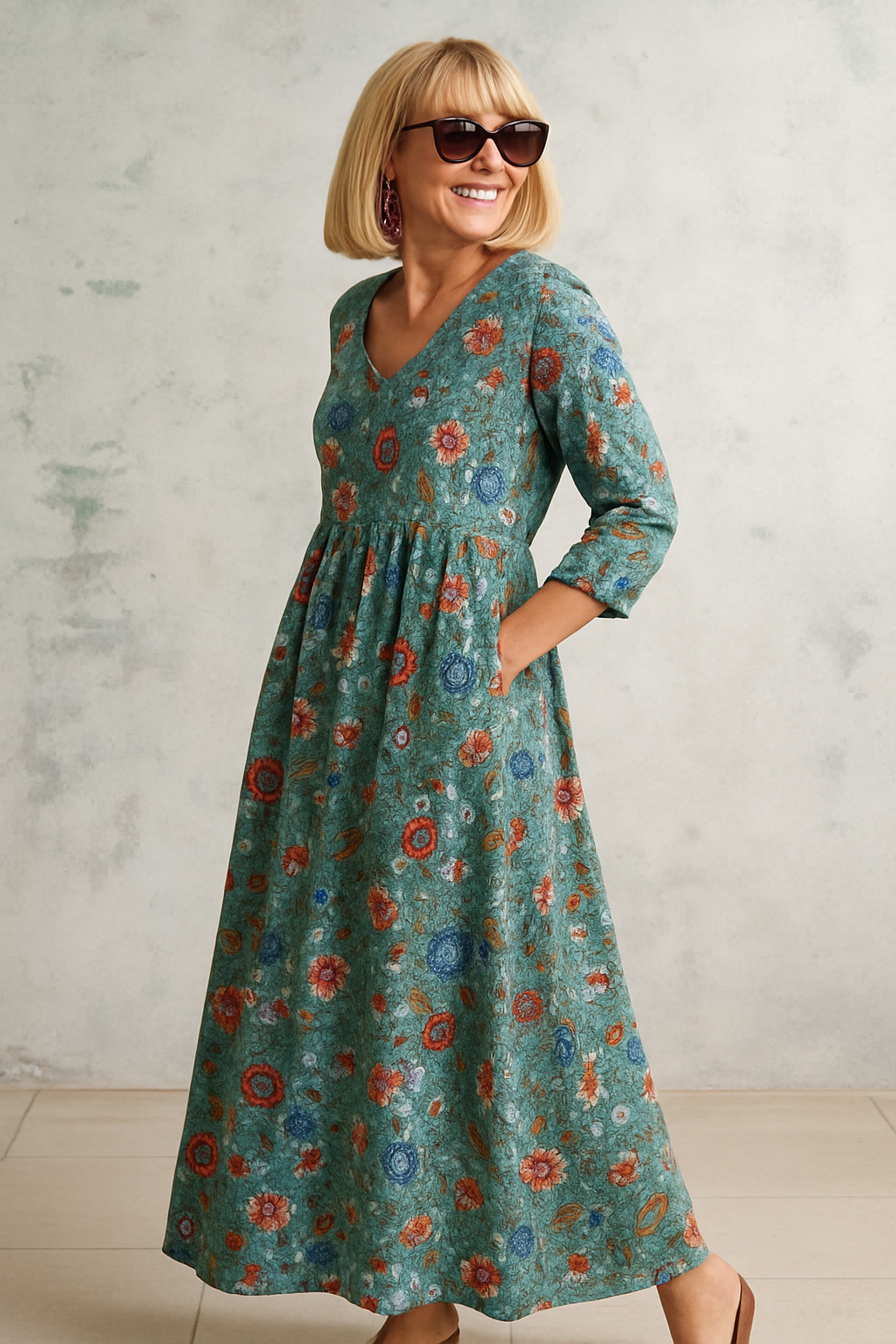 Elsie | Relaxed Vintage Pocket Dress