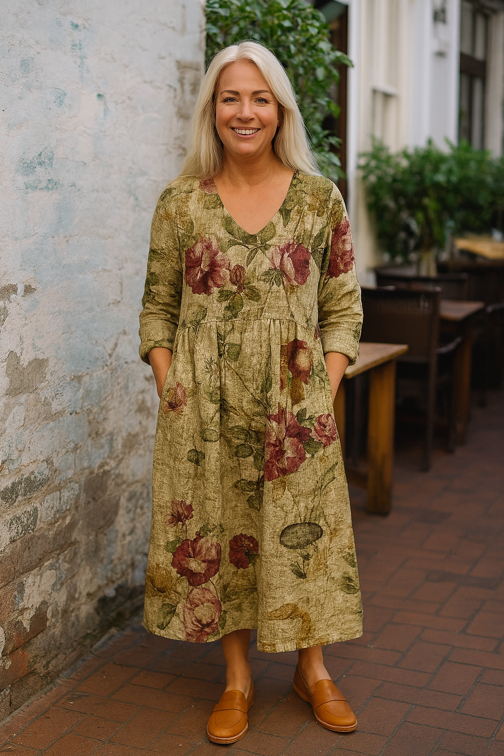 Noelia | Comfort Maxi Dress – Effortless Elegance, All-Day Confidence