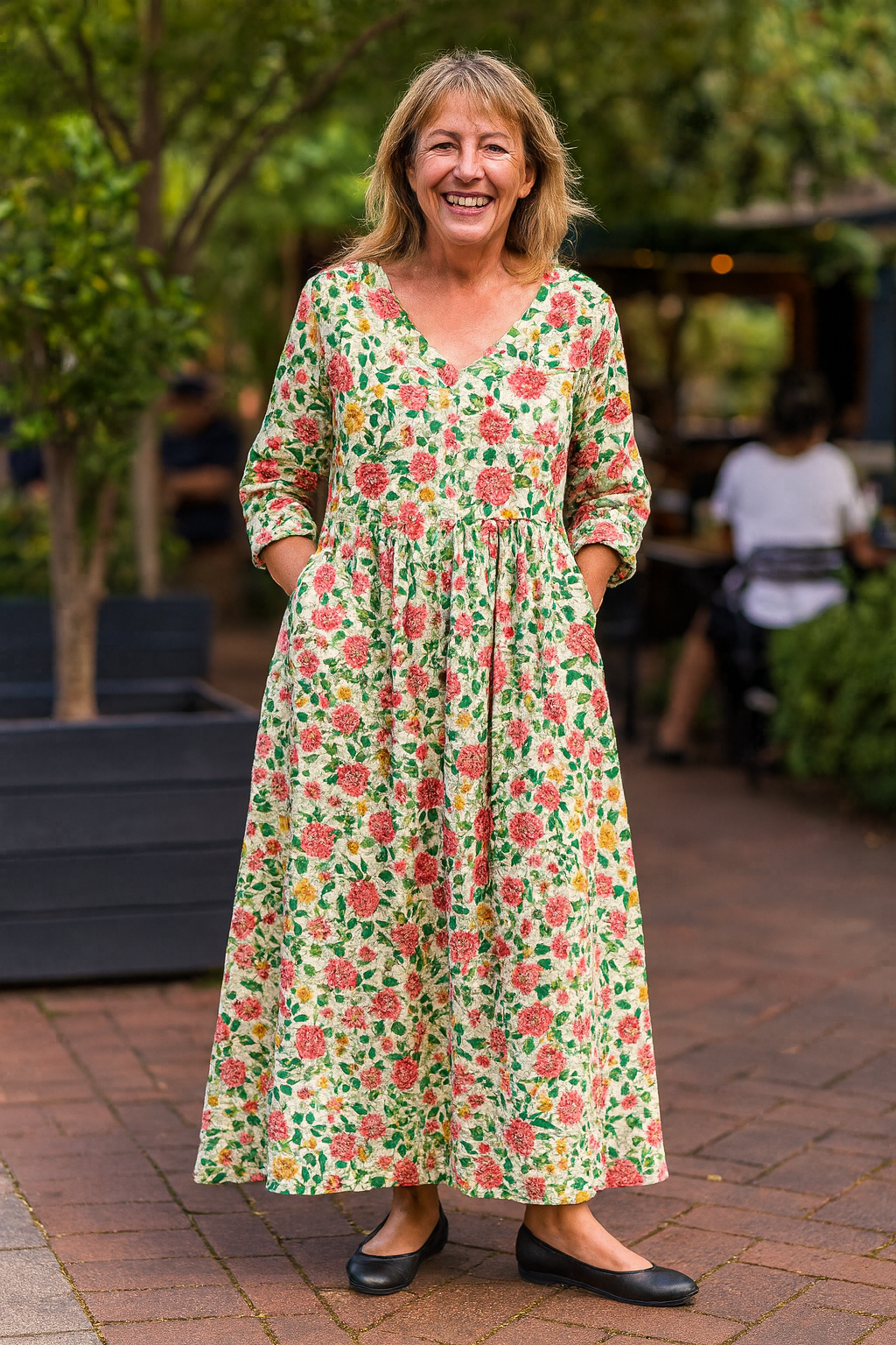 Noelia | Comfort Maxi Dress – Effortless Elegance, All-Day Confidence