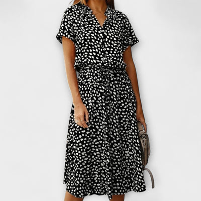 Florine - Midi Dress with Elegant Fit