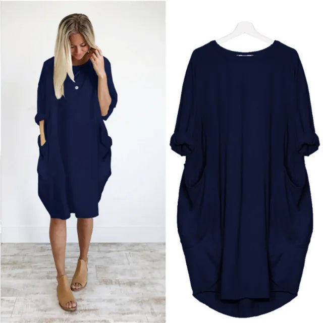 Miranda - Comfortable Tummy Covering Dress