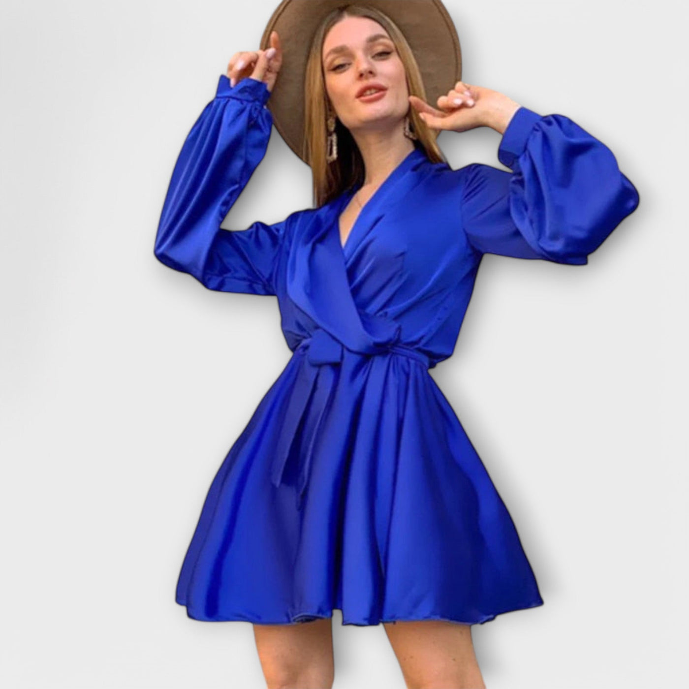 Sascha - Elegant Satin Dress