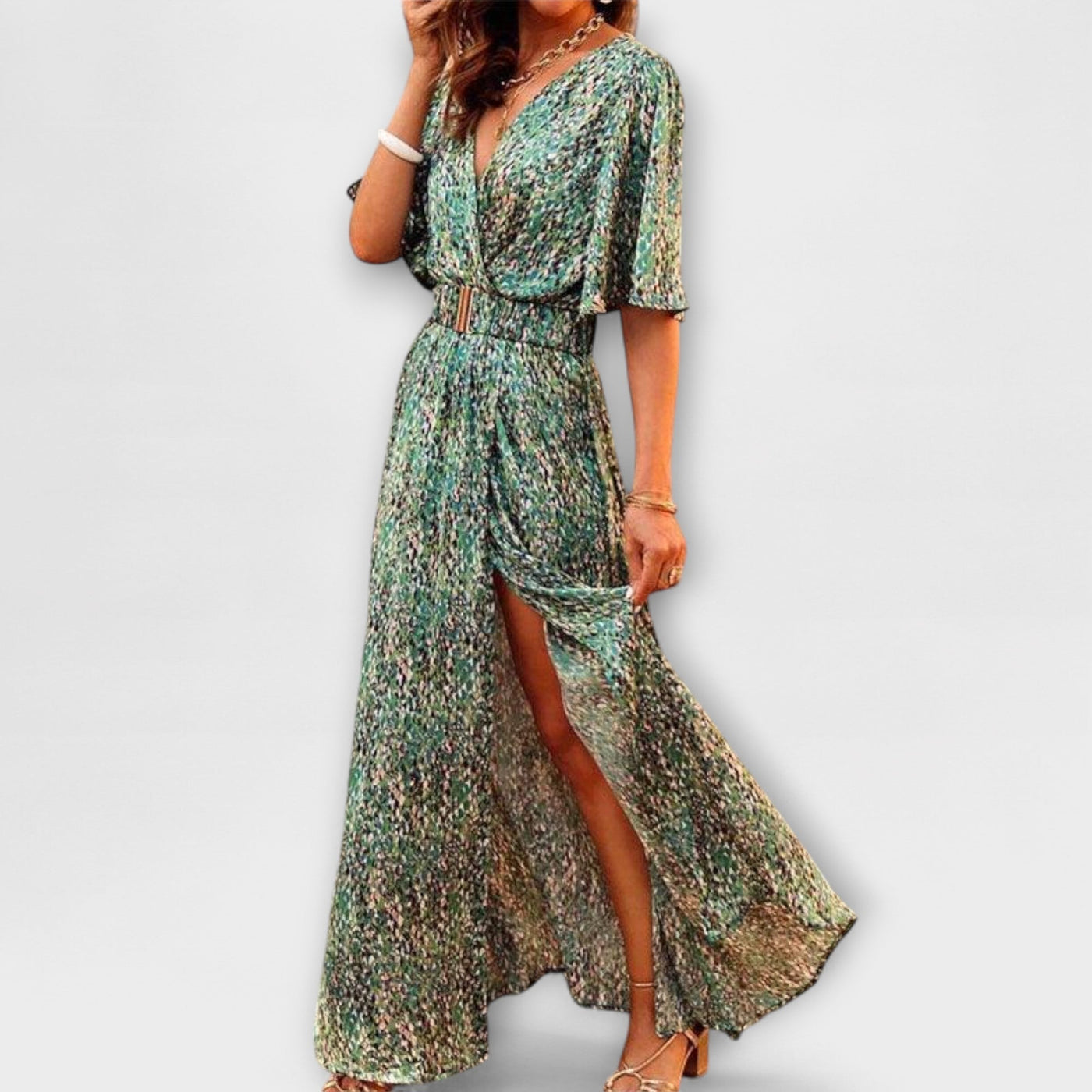 Sabrina - Long Boho Style Summer Dress
