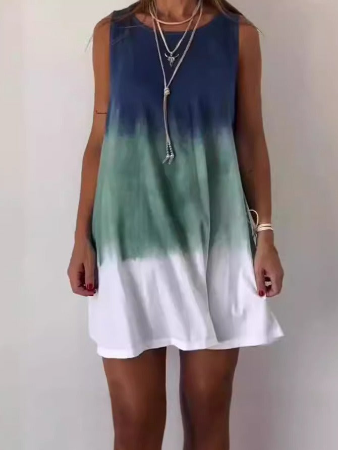 Vionette - Casual Gradient Dress