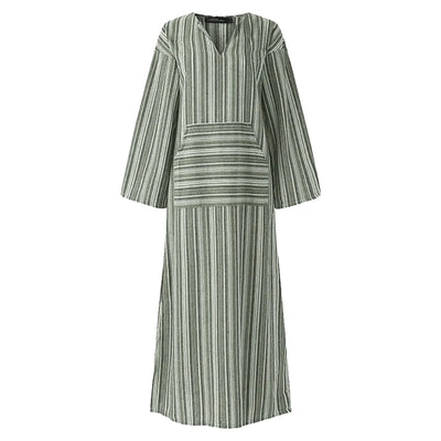 Yvonne - Striped Maxi Dress