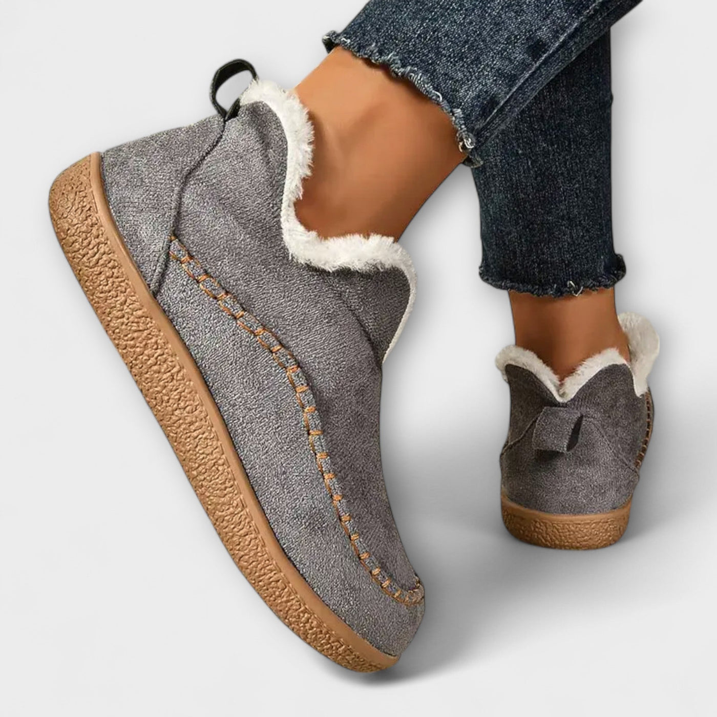 Katie - Orthopedic Leather Ankle Boots