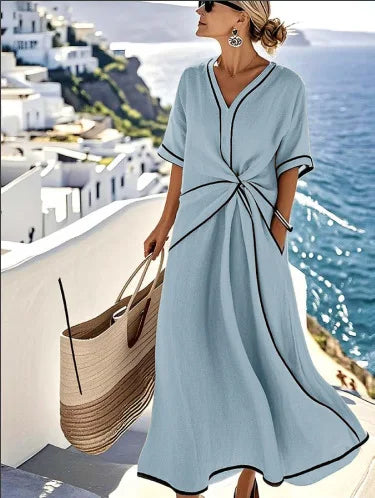 Elise | Coastal Boho Dress