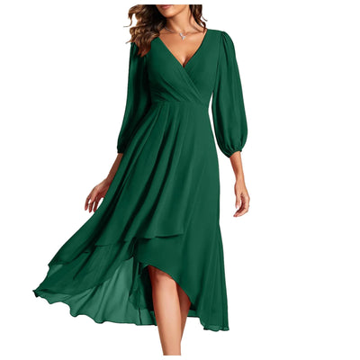 Mia | Elegant V-Neck-Dress