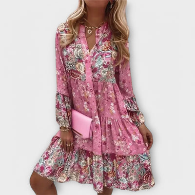 Valer - Summer Boho A-Line Dress