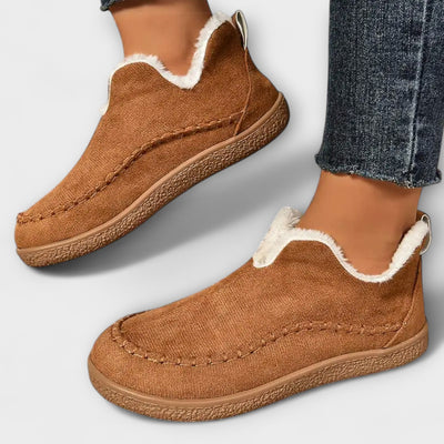 Katie - Orthopedic Leather Ankle Boots