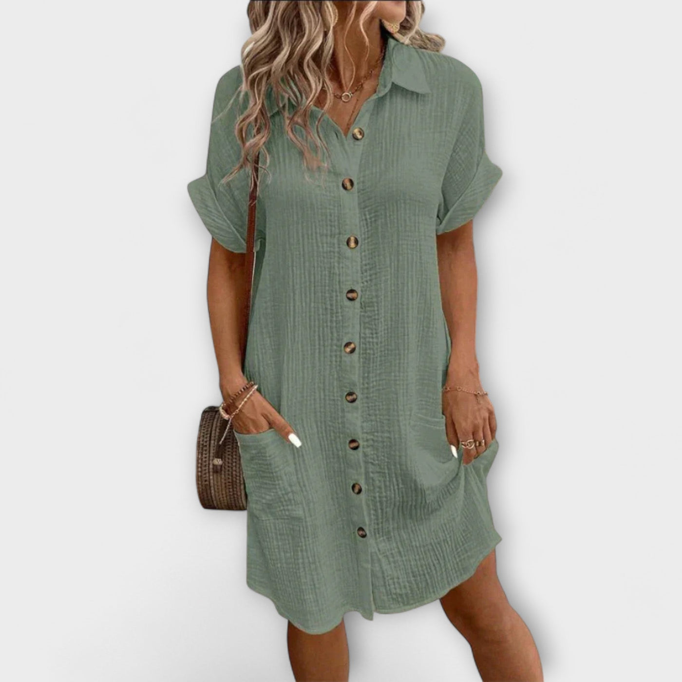 Aria - Classic Polo Casual Dress