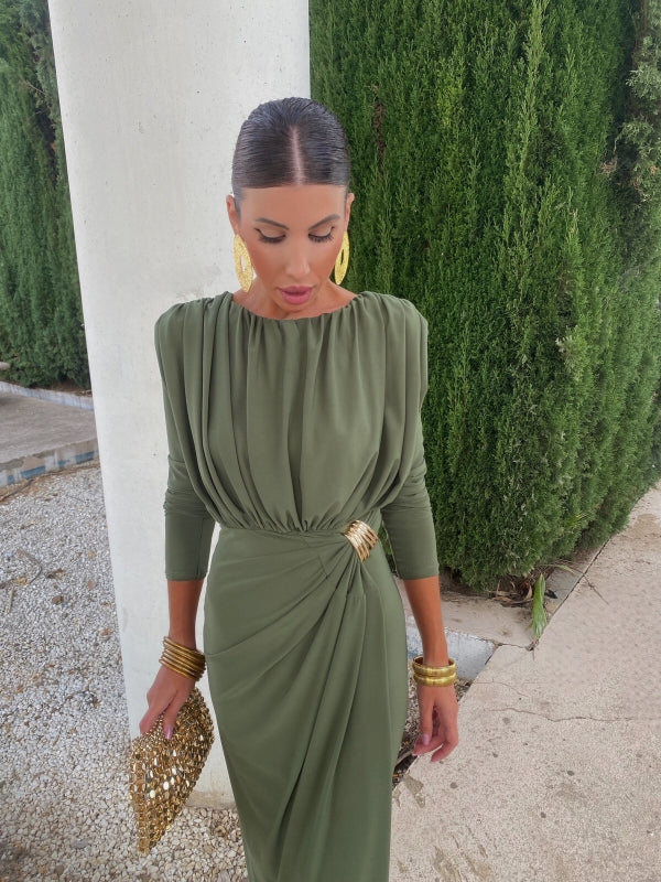 Almodovar Green Dress