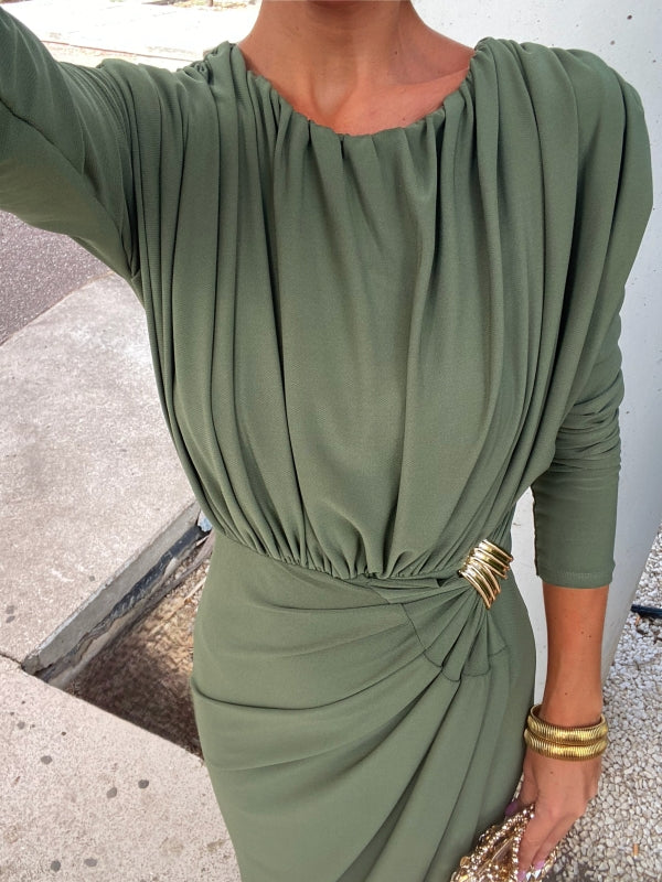 Almodovar Green Dress