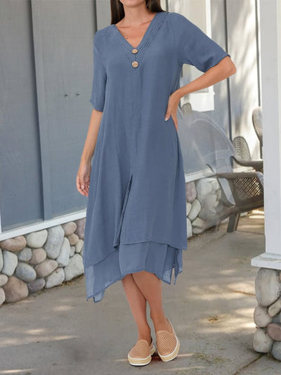 Clementine - Button Breeze Dress