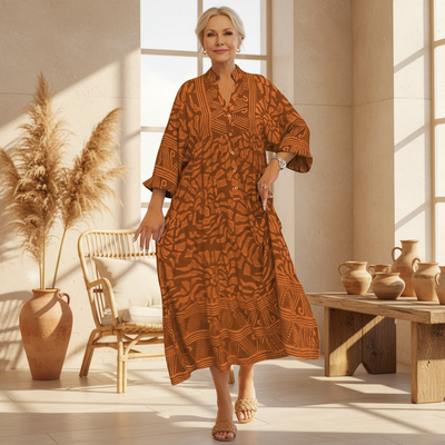 Carmilla - Vibrant Printed Dress