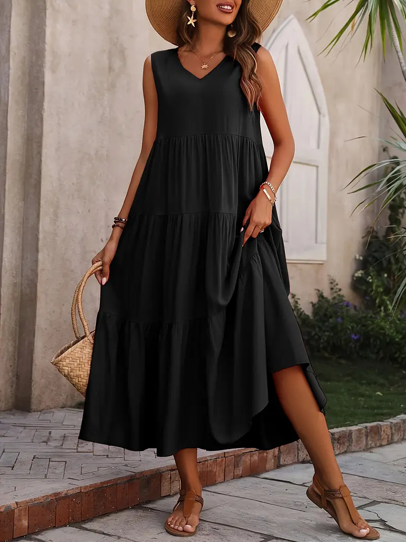 Sarah - Casual Loose-Fit Dress