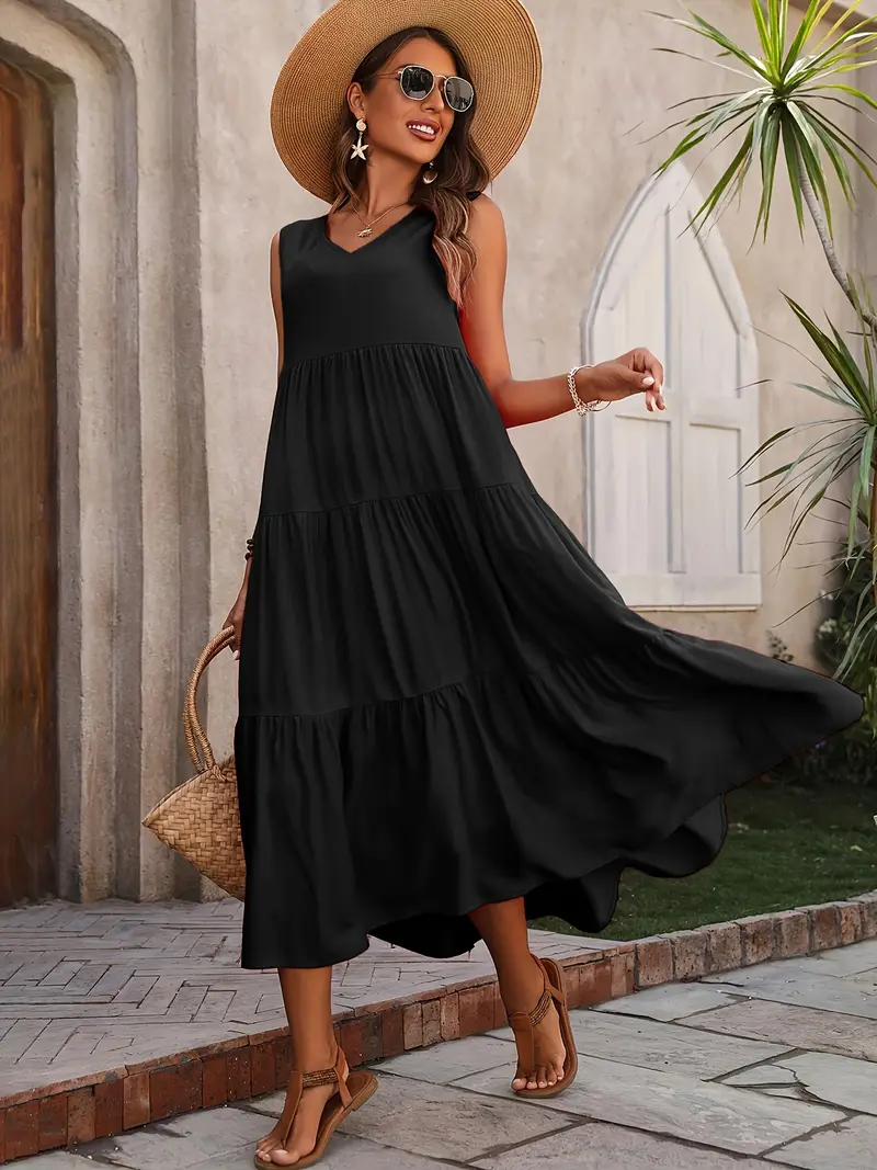 Sarah - Casual Loose-Fit Dress