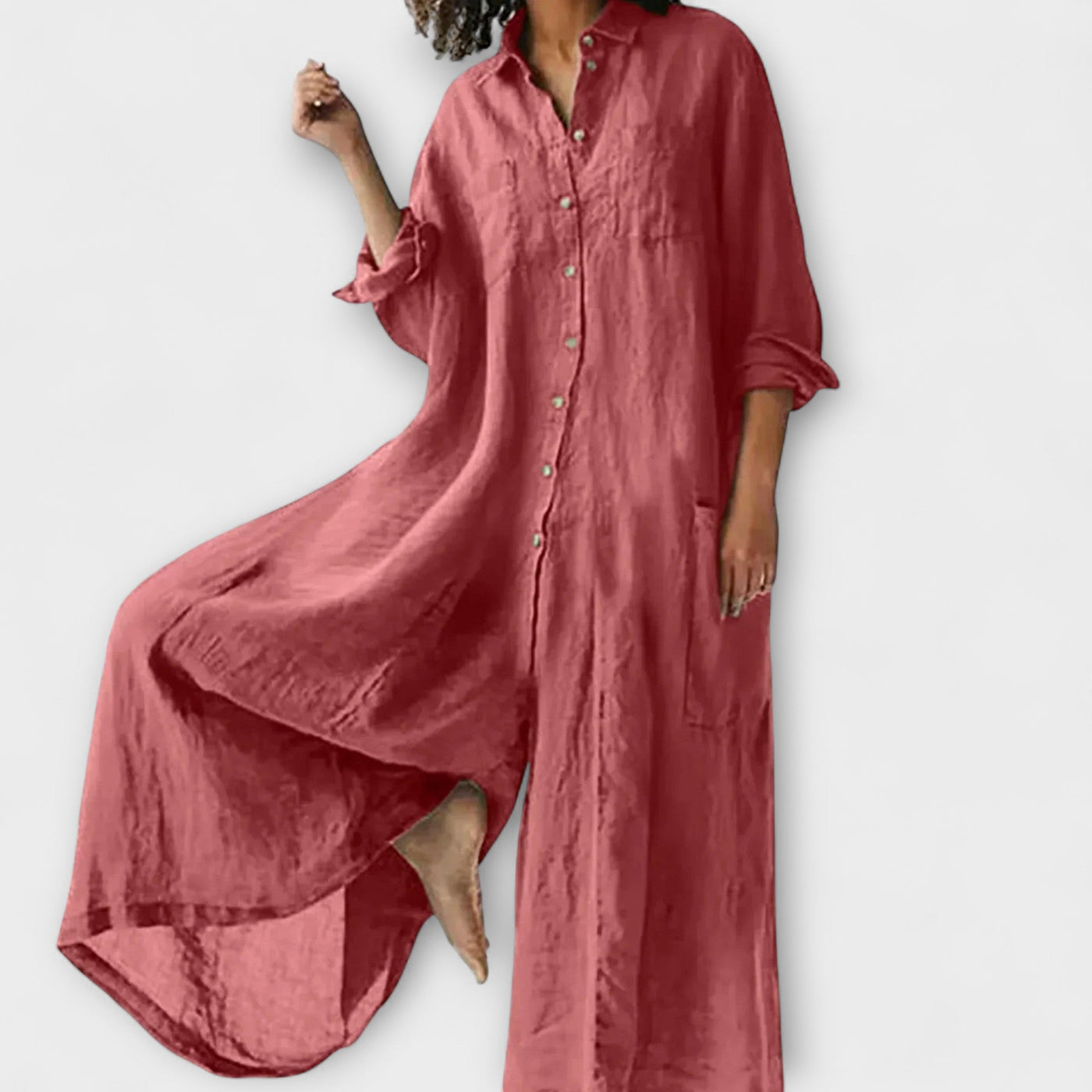 Sarah - Comfortable Loose Jumpsuit