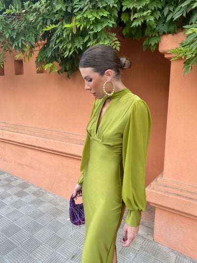 Monaco Pistachio Dress