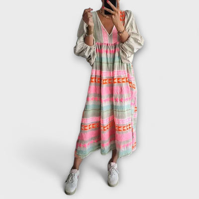 Hermine - Vibrant Loose Dress