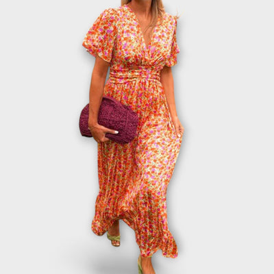 Elsie - Classic V-Neck Dress