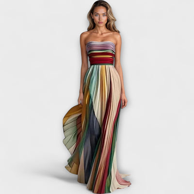 Flora | Colourful Maxi Dress
